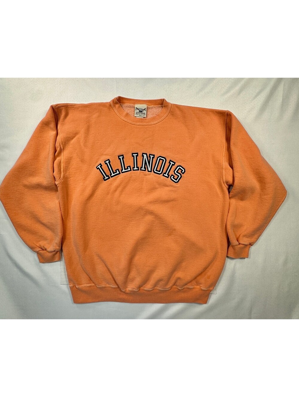 Vintage Oarsman 913 Illinois Fighting Illini Sweatshirt Med 90s USA (206)